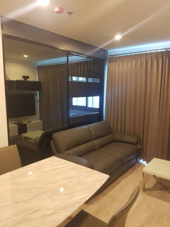 Condo for sale, beautiful high-floor unit with Rama VIII Bridge view at **Ideo Mobi Charan Interchange**, near MRT Bang Khun Non Intersection.