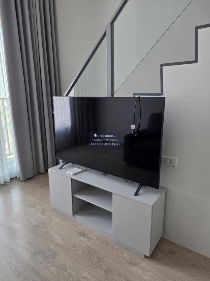 รูป SOHO Bangkok Ratchada 1 ห้องนอน Duplex 38 ตร.ม. ชั้น 19 ใกล้ MRT ห้วยขวาง 200 เมตร Free wifi 🔥 - รูปที่ 4/26