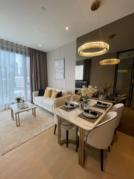 Ashton Asoke Rama 9 2 Bedrooms New Series แต่งครบ ค่าใช้จ่ายวันโอนฟรี 3 รายการ