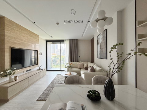 ว่างพร้อมอยู่! The room Sukhumvit38. 2นอน 79ตร.ม. Line id: @pfagent