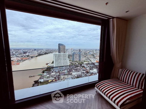 คอนโด 2 ห้องนอน ชั้น 40 Chapter Charoennakhorn - Riverside ใกล้ BTS กรุงธนบุรี (ID 2810623)