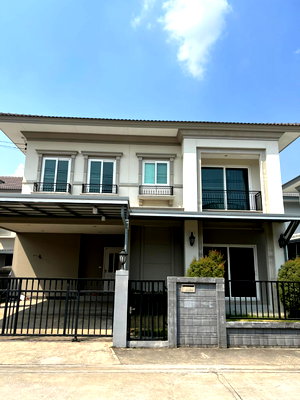 เช่าบ้านเดี่ยว ปทุมธานี : 📣ปล่อยเช่าบ้านเดี่ยว พร้อมอยู่💎Grandio วิภาวดี-รังสิต บ้านบิ้วอินทั้งหลัง 🏡ใกล้ทางด่วน และห้องสรรพสินค้า