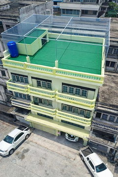 สะพานพระราม 5 อาคาร4.5 ชั้น 3 นอน 4 น้ำ ใกล้ 56ตร.วา. 400 ตร.ม. ตลาดบางกร่าง 500 ม. วัดปราสาท โลตัส นครอินทร์ 2 กม.