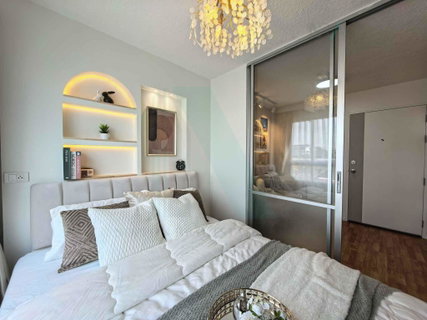 For Sell Condo LUMPINI VILLE ONNUT - LAT KRABANG 2 Building C, Floor 3,1 bed room, Room size 23 sqm