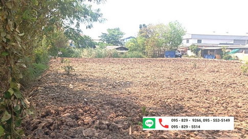 ขายที่ดินถูกถมแล้ว 200 ตรว. แปลงหัวมุม ขยายที่ดินเพิ่มได้อีก 200 วา ถนนราชพฤกษ์ ใกล้โรบินสัน ต.คลองข่อย อ.ปากเกร็ด นนทบุรี