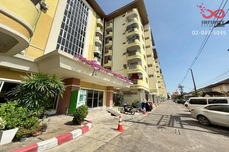 รูป ขายคอนโด คูณสุขวิลล์ นวมินทร์ 157 ห้องมุม 26 ตรม.ชั้น 6  - รูปที่ 2/8