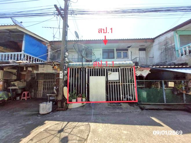 รูป ทาวน์เฮ้าส์ 14 ตร.วา เสนานิเวศน์ เขตบางกะปิ กรุงเทพมหานคร 1.5M - รูปที่ 1/13