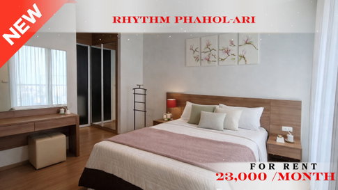 🍀🍀🍀 Prime condo Location 🚆 For Rent 📍 ริทึ่ม พหล - อารีย์ 🔥🔥(Line:@rent2022) ทำเลดีพร้อมเข้าอยู่✨A10041