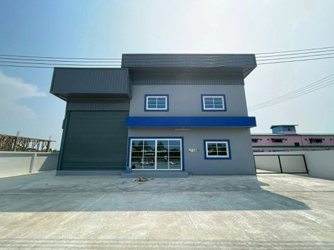 ให้เช่าโกดัง โรงงานพร้อมออฟฟิศ บางปลา - บางพลี ซอยธนสิทธิ์ สมุทรปราการ