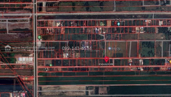 รูป ขายที่ดิน ซอยคลองสี่ 19/1 เนื้อที่ 2 ไร่ ถมแล้ว ขาย 6ล้าน ถนนเลียบคลองสี่ ฝั่งตะวันตก ใกล้ถนนกาญจนาภิเษก วงแหวนรอบนอกฝั่งตะวันออก คลองหลวง ปทุมธานี - รูปที่ 3/5