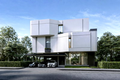 บ้านเดี่ยว ตลาดปลาบางแสน : 5 Bedroom Luxury Pool Villa for Sale in Bangsaen