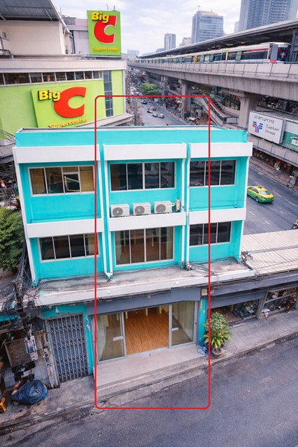 รูป อินทามระ12-16 2-3นอน BTS สะพานควาย MRTสุทธิสาร เช่าโฮมออฟฟิศ 3 ชั้น วิภาวดี 2น้ำ 16,999บาท-เดือน - รูปที่ 1/8