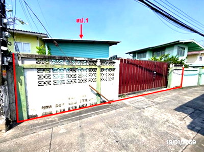 ขายบ้านเดี่ยว : บ้านเดี่ยว 49 ตร.วา เขตบางซื่อ กรุงเทพมหานคร 3M