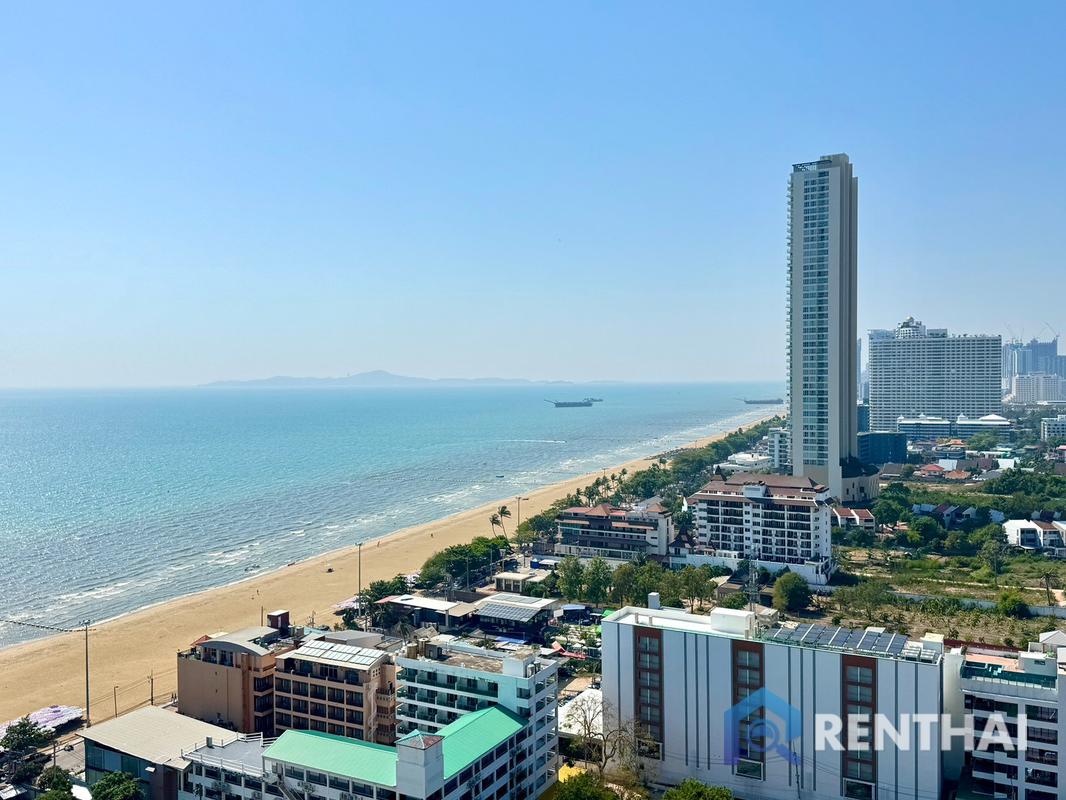 รูป ขายคอนโดริมหาดจอมเทียน 2 ห้องนอนวิวทะเล ในราคาเบาๆ - รูปที่ 5/25