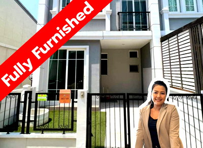 Houses for rent : 2-Bedroom Detached House for Rent in Golden Town 3 Bangna-Suanluang