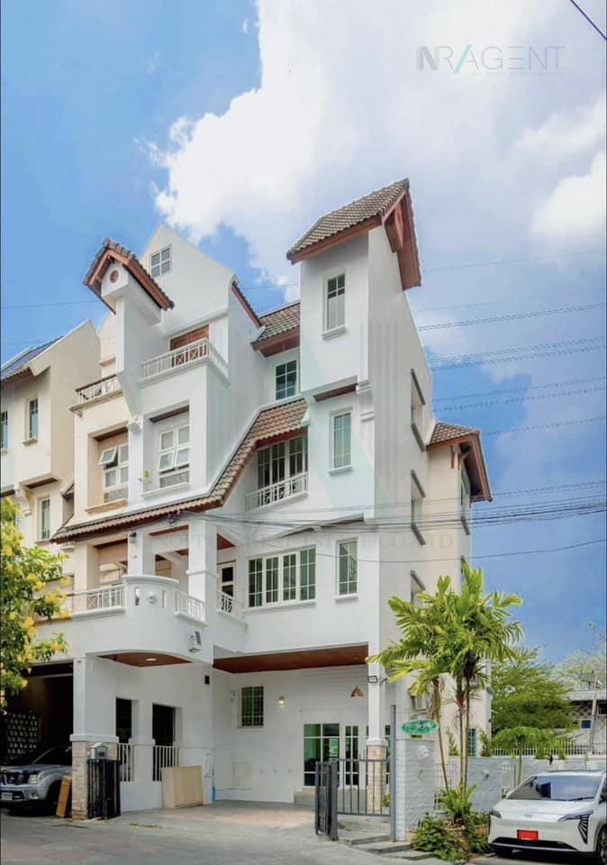 ทาวน์โฮมให้เช่า : 📌 ให้เช่าทาวน์เฮาส์ 4 ชั้น บุษราคัม เพลส 5 ห้องนอน 5 ห้องน้ำ