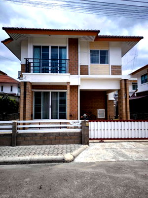 บ้านเดี่ยวให้เช่า : บ้านเดี่ยว 3 ห้องนอน 2 ห้องน้ำ ให้เช่า ในโครงการ The Patio อำเภอสันทราย จังหวัดเชียงใหม่ (R1061) T.0946511456