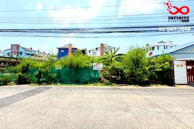 ที่ดิน วิทยาลัยศิลปหัตถกรรมกรุงเทพ : ขายที่ดิน ถมแล้ว 105 ตร.วา ลาดพร้าว 87 - ประดิษฐ์มนูญธรรม ใกล้ทางด่วน รามอินทรา–อาจณรงค์