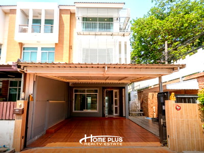 ทาวน์โฮม สถานีรถไฟฟ้าหลักสี่ : ทาวน์โฮม 3 ชั้น หลังริม โครงการวิสต้า ปาร์ค วิภาวดี Vista Park Viphavadi