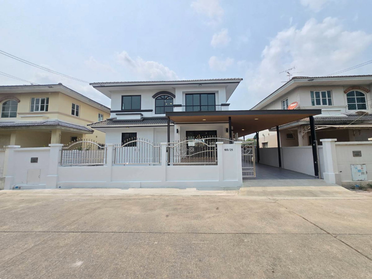รูป หมู่บ้านชัยพฤกษ์ 1 (สุวินทวงศ์-คุ้มเกล้า) " แลนด์ แอนด์ เฮ้าส์ " บ้านสวยพร้อมอยู่! รีโนเวทใหม่ทั้งหลัง สไตล์โมเดิร์น - รูปที่ 2/39