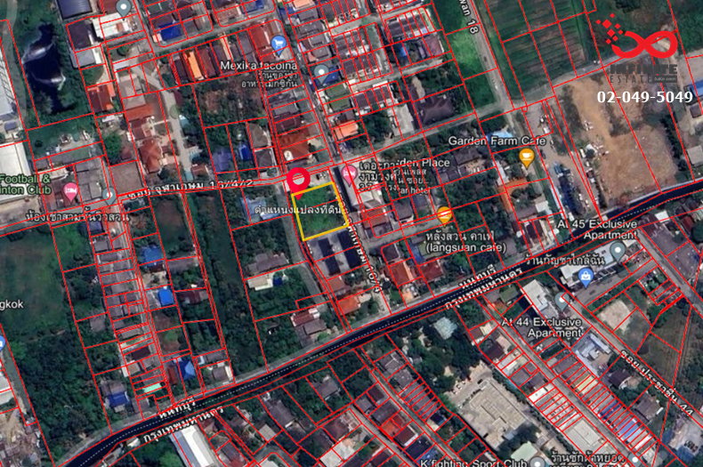 รูป ขายที่ดิน 263 ตร.ว. งามวงศ์วาน 18(จุฬาเกษม) ใกล้ทางพิเศษศรีรัช แปลงมุม - รูปที่ 7/7