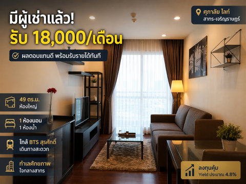 Condo for Sale with Tenant | Immediate Yield in Sathorn CBD