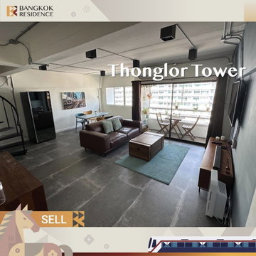 ขายคอนโด Thonglor Tower ห้องสไตล์ Loft เพดานสูง🚆 ใกล้ BTS ทองหล่อ