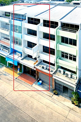 สำนักงานให้เช่า : ถ.พรานนก-พุทธมณฑล จรัญสนิทวงศ์25-31 ใกล้ MRTแยกไฟฉาย 200 ม. สำนักงาน 2 ชั้น 2-3นอน 1 น้ำ 16ตร.วา.70 ตร.ม.