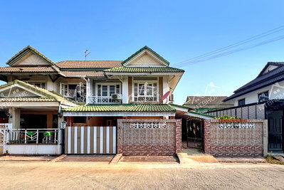 ขายบ้านแฝด : พฤกษา 19 บางบัวทอง 38.5 ตร.ว. ต่อเติมครบพร้อมอยู่ ในซอยวัดลาดปลาดุก