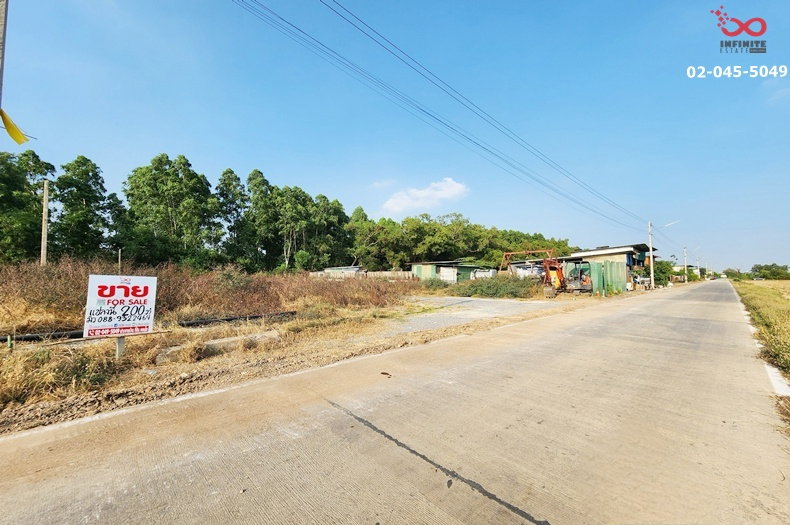 รูป ขายที่ดิน 200 ตร.วา ซอยคลองสี่ตะวันออก 16 คลองหลวง ปทุมธานี ถนนเลียบมอเตอร์เวย์ - รูปที่ 2/5