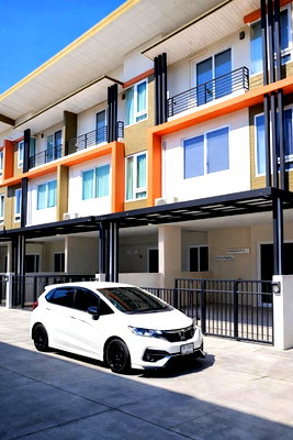 เช่าทาวน์โฮม รร.แย้มจาดวิชชานุสรณ์  : ทาวน์โฮม 3 ชั้น เลียบด่วน แยกนวลจันทร์ บุญถาวร เกษตร-นวมินทร์Waterside Karaoke Restaurant 6แอร์ 3-4นอน 3นอน ใกล้ตลาดโพธิ์สุวรรณ 400 ม.