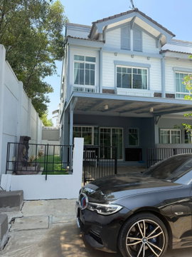 ✅ Ready to move in Fully Furnished ✅ Indy 3 Pracha Uthit 90 (Land & Houses)