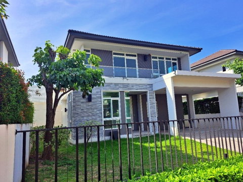 ขายบ้านเดี่ยว หมู่บ้านมัณฑนา เวสต์เกต | Mantana Westgate ติดถนนใหญ่ กาญจนาภิเษก ใกล้เซ็นทรัล เวสต์เกต, MRT ตลาดบางใหญ่ บ้านมีห้องนอนชั้นล่าง