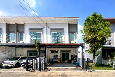 ทาวน์โฮม ถนนราชพฤกษ์ : คาซ่า ซิตี้ ราชพฤกษ์-พระราม 5 แปลงมุม ต่อเติมครบ ทำเลดีใกล้รถไฟฟ้า ตรงข้ามวัดสวนแก้ว