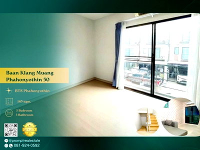 Houses for sale Bangkok : AB05999 - Baan Klang Muang Phahonyothin 50 : BTS Phahonyothin