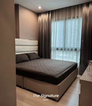 #A124557 ✅ 23/4/69  ให้เช่า The Signature by URBANO 📲📢สอบถาม ld line @condoboy