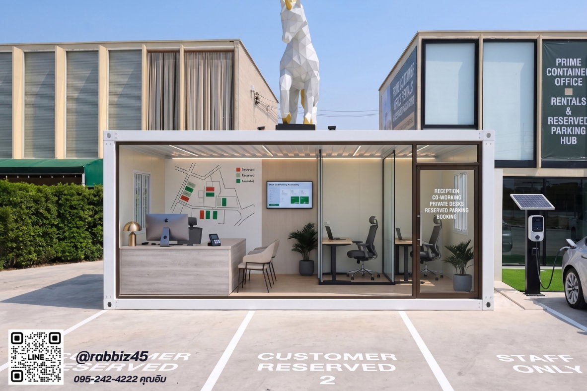 ตู้ออฟฟิศให้เช่า | Modern Office Units for Rent  