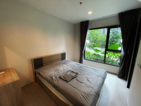 ให้เช่า Life Asoke Rama 9 | 1 ห้องนอน 33 ตร.ม. | ตึก A วิวสวน | เฟอร์ครบ | ใกล้ MRT พระราม 9