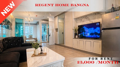 🔥🌹 Best Value For Rent 📍 Regent Home Bangna Condominium (Line: @rent2022) | Bangna Area ✨ Ready to move in! Great value! ✨ 📌 Ref Code: A11205