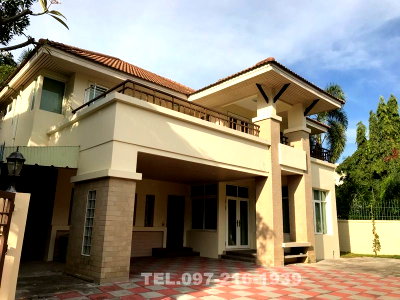 เช่าบ้านเดี่ยว รามอินทรา 68 : ให้เช่าบ้านเดี่ยว 2ชั้น พื้นที่เยอะ รามอินทรา-สวนสยาม พร้อมอยู่