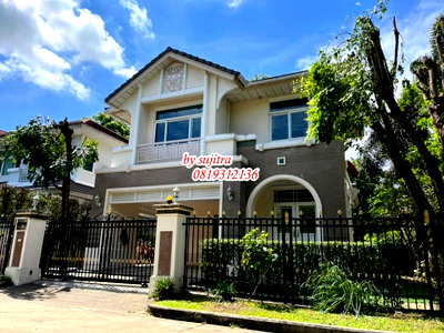 เช่าบ้านเดี่ยว บุญถาวร เกษตรนวมินทร์ : ให้เช่า บ้านเดี่ยว 2 ชั้น 60 ตรว. อยู่ ถ.ประดิษฐ์มนูธรรม เลียบด่วนเอกมัย-รามอินทรา