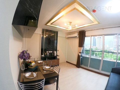 ขายคอนโด แอสปาย วุฒากาศ อาคาร 1 ชั้น 8 2 ห้องนอน ขนาด 43.00 ตรม ใกล้ สถานีตำรวจตลาดพลู