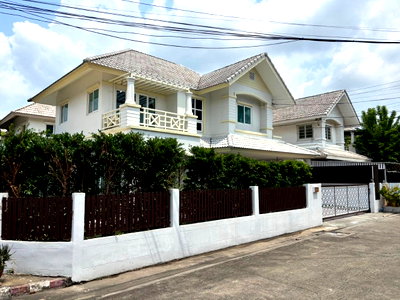 เช่าบ้านเดี่ยว บุญถาวร เกษตรนวมินทร์ : ✨ให้เช่า บ้านเดี่ยว "Baan Suan Racha บ้านสวน ราชา " ✨LineID: @Propvel (มี@ ข้างหน้า)✨