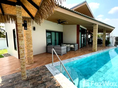 เช่าบ้านเดี่ยว ม.ศิลปากรวิทยาเขตสารสนเทศเพชรบุรี : วิลล่าให้เช่า 3 ห้องนอน ในโครงการ อัญชัน การ์เด้น 6204715