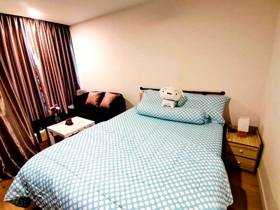 Condos for rent :  Condo for rent, Attitude BU, 24 sq.m., 5th floor, with washing machine, 9,000 THB/month.