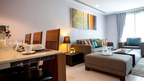 LLTH15106 -Spacious Condo Prime Location for Rent Asoke | City Lifestyle Best Value | Near BTS Asoke | 74,000 THB