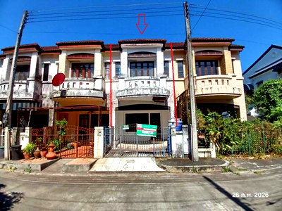 Townhouses for sale Chiang Mai : TOWN HOUSE 18 Sq.w. San Sai Chiang Mai for 1.4M