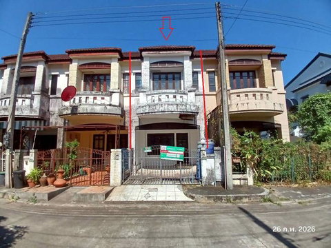 ทาวน์เฮ้าส์ 18 ตร.วา บ้านบุศรินทร์ สันทราย เชียงใหม่ 1M