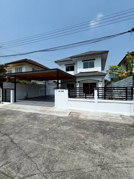  บ้านเดี่ยวหลังใหญ่ รีโนเวทใหม่ พร้อมเข้าอยู่ กว้างขวางมาก หมู่บ้านเคซีการ์เด้นโฮม 2 ถนนนิมิตใหม่ 40 คลองสามวา แต่งเฟอร์นิเจอร์สวย