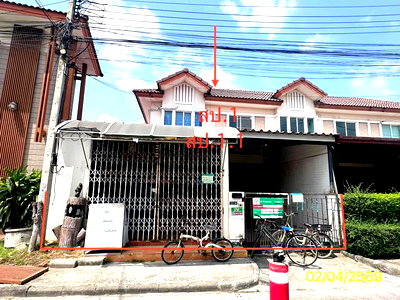 ทาวน์โฮม นนทบุรี : ทาวน์เฮ้าส์ 29.6 ตร.วา พฤกษาวิลล์ 33 วงแหวน - ปิ่นเกล้า 2 บางกรวย นนทบุรี 2.3M